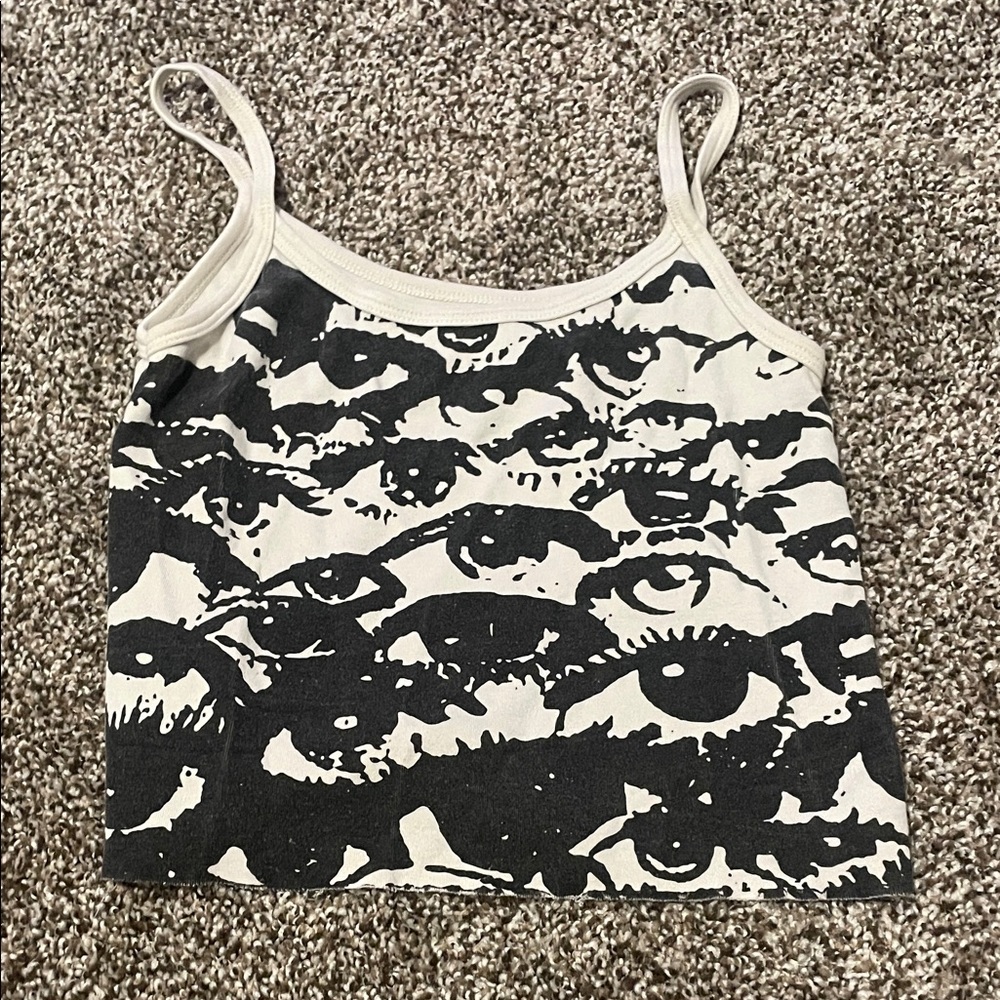Brandy Melville Eye Tank Top
